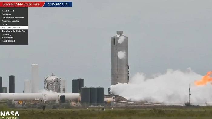 SpaceX星际飞船样机加压测试 点燃引擎后不久即发生爆炸