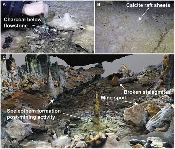 墨西哥首次发现古印第安时期的地下矿山 1.2万年前古人类曾在此开采赭石