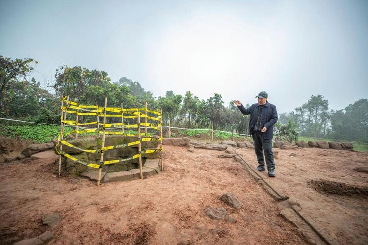 重庆钓鱼城遗址新发现南宋末年规模宏大建筑群