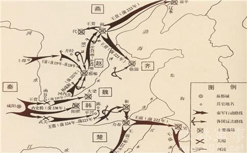 秦始皇一统天下最开始打的是哪个国家?哪个国家最难打?