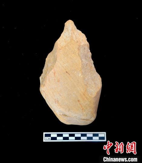 陕西一旧石器时代遗址出土上万件石制品 60万年前已有古人类在洛南盆地活动