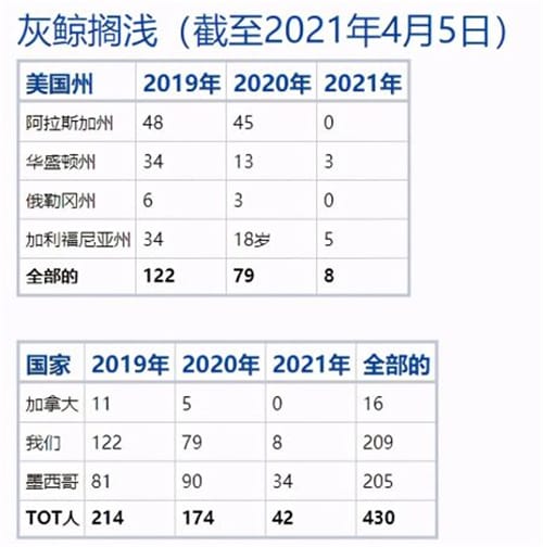 全球灰鲸大规模死亡地球正在接近气候临界点