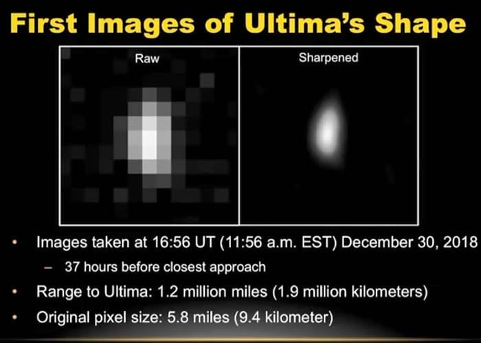 美国宇航局“新视野号”探测器飞掠“天涯海角”小行星2014 MU69