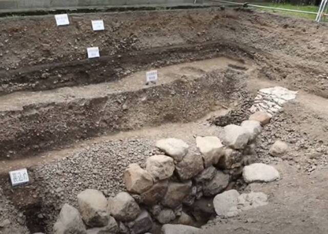 日本战国时代梦幻之城遗迹首次出土 丰臣秀吉生前所建最后城堡