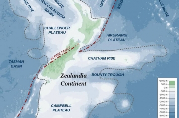 地质学家发现的第八洲西兰大陆仍有谜团未解开