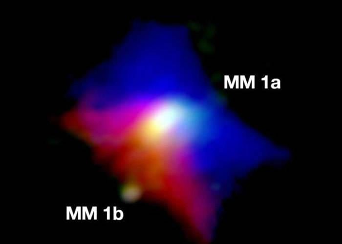 英国天文学家首次发现比太阳大40倍的恒星MM1a居然孕育出新恒星MM1b