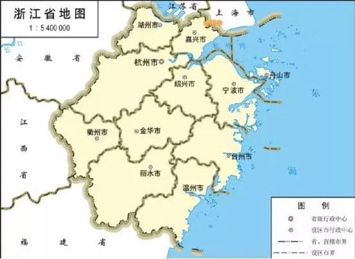 浙江名称由来介绍 浙江名字背后的故事