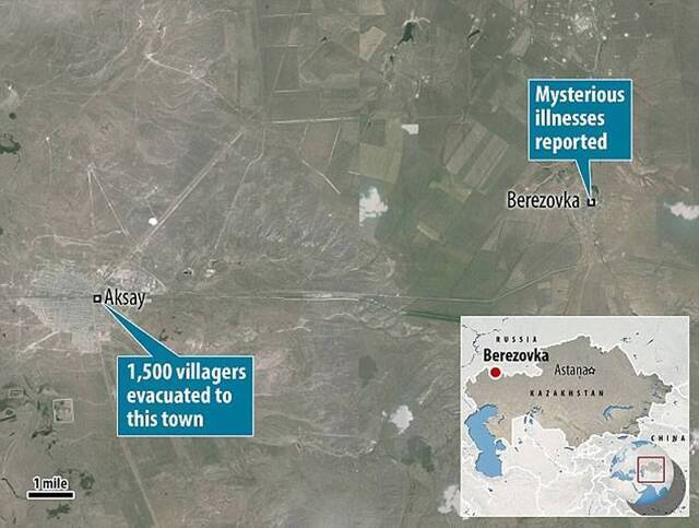 哈萨克斯坦村庄村民患上不明原因嗜睡症 政府组织居民迁离此村庄