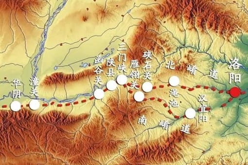 函谷关和潼关在哪?函谷关和潼关是一个地方吗?