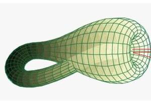 克莱因瓶只存在于四维空间，没有内外之分可以随意穿梭