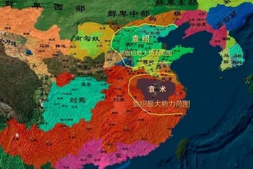 袁术的地盘其实非常的小,但是他为什么兵多将右广?